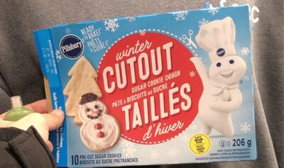 Winter cutout front packaging