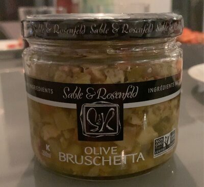 Mediterranean Olive Bruschetta