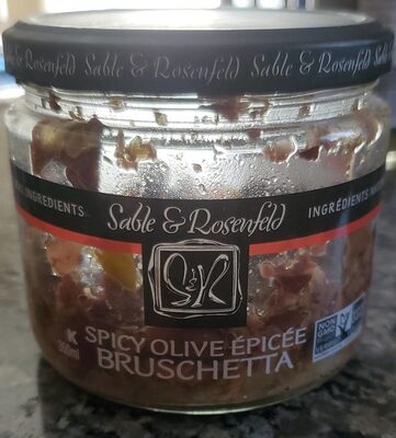 Spicy Olive Bruschetta