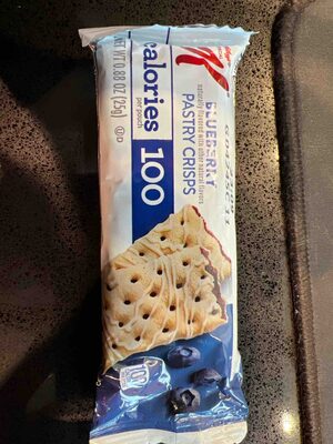 Blueberry Pastry Crisps front packaging