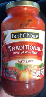 Traditional Flavored With Meat Pasta Sauce