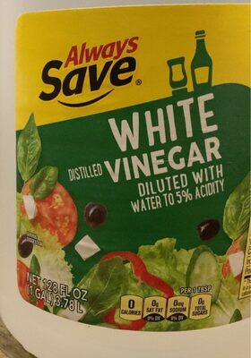 White distilled vinegar