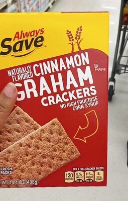 Cinnamon Graham Crackers front packaging