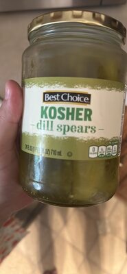 Kosher dill spears
