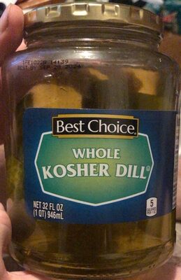 Whole Kosher Dill front packaging
