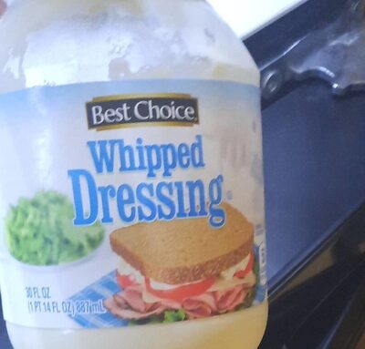 Whipped dressing front packaging