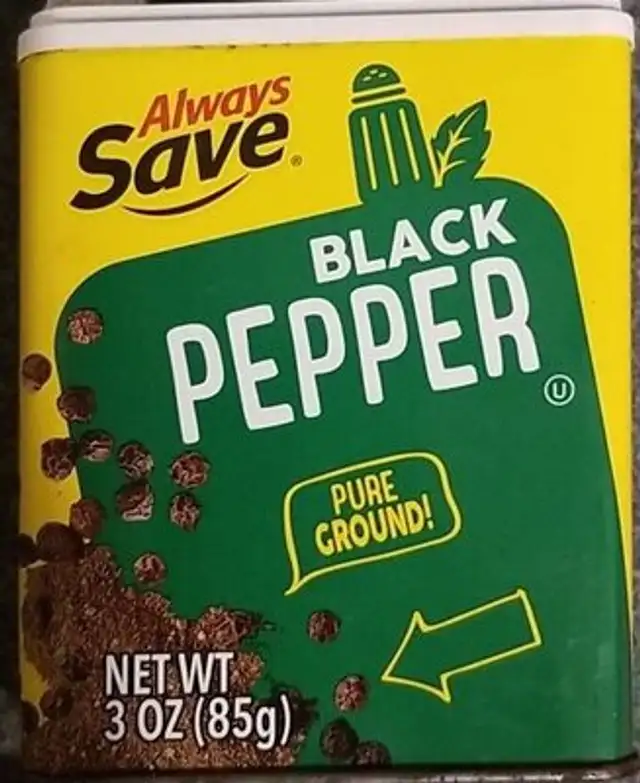 Black Pepper front packaging