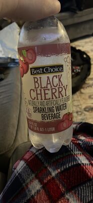 BLACK CHERRY SPARKLING WATER BEVERAGE