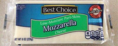 Low moisture part skim Mozzarella cheese