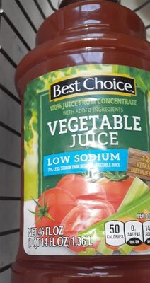 Vegetable juice