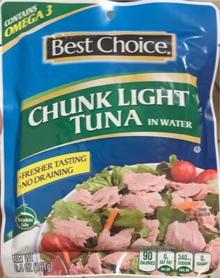 Chunk light tuna in water