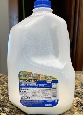 2% Reduced Fat Milk