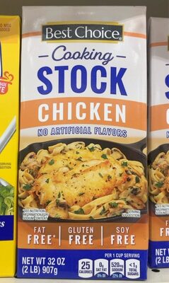 Cooking stock chicken