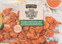 Breaded Butterfly Coconut Shrimp