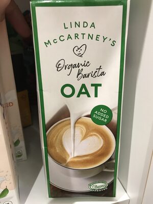 Linda McCartneys Barista Oat Milk front packaging