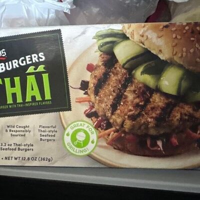 Seafood Thai Sea burgers