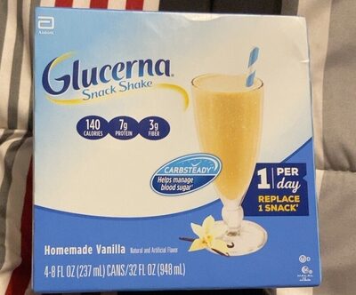 Glucerna front packaging