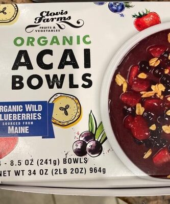 Organic Açaí Bowl