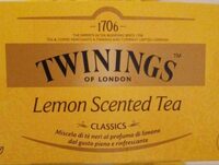 Lemon scented tea