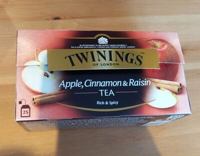 Apple cinnamon raisin tea