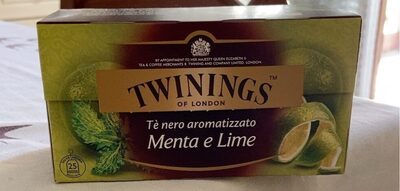 Tè nero aromatizzato Menta e Lime