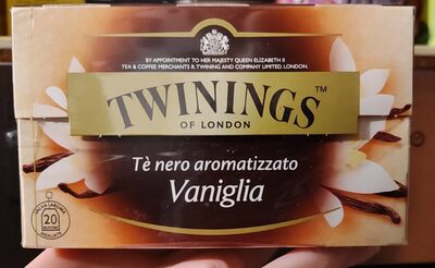 Te Nero aromatizzato Vaniglia