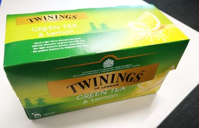 Twinings Grønn Te med Sitron 25 stk