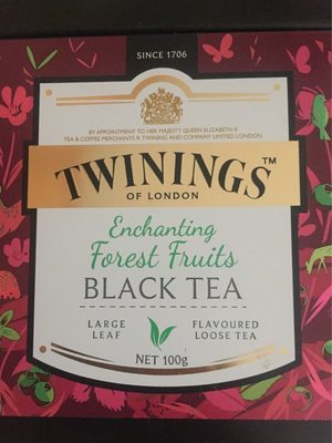 Enchanting forest fruits black tea