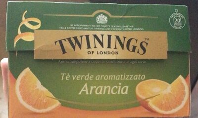 Tè verde aromatizzato arancia