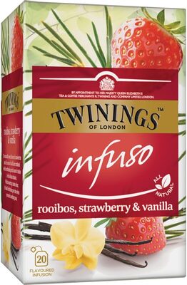 Infuso rooibos, strawberry & vanilla