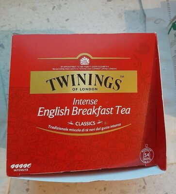 Tè twinings front packaging
