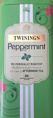 Peppermint afternoon tea