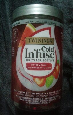 Cold Infuse Tea. Watermelon, Strawberry & Mint.
