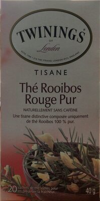 Thé Rooibos Rouge Pur