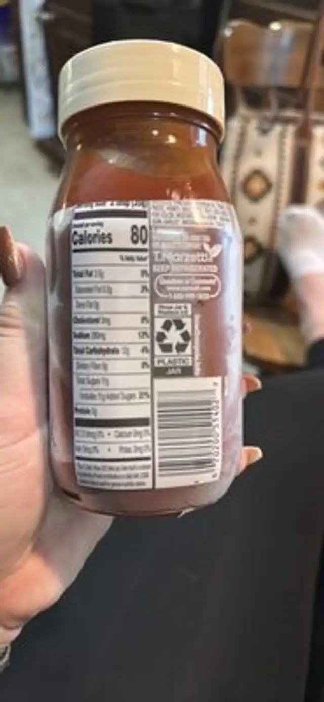Honey French nutrition facts table