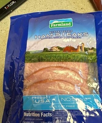 Hickory smoked ham steaks