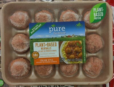 Farmland italian style plant based meatballs