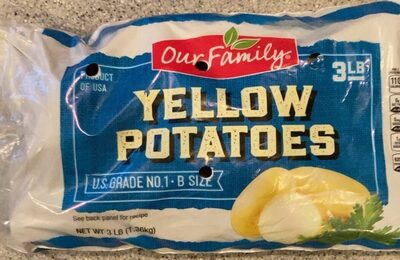 Yellow potatoes