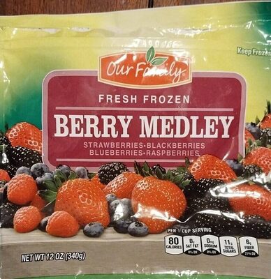 Berry medley strawberries