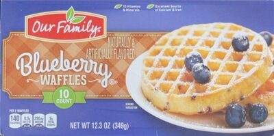 Blueberry Waffles