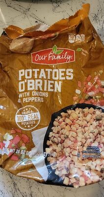 Potatoes O'Brian w/onions & peppers