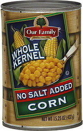 Sweet Corn No Sodium Added