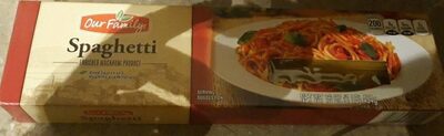 Spaghetti front packaging