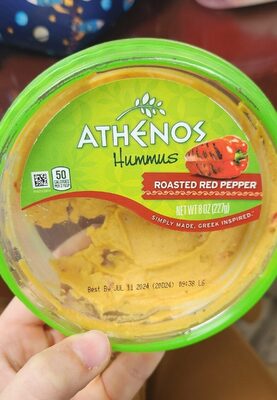 Roasted Red Pepper Hummus