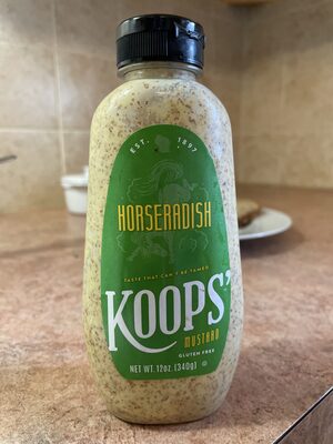 Horseradish mustard