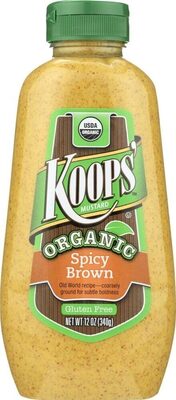 Organic Spicy Brown Mustard