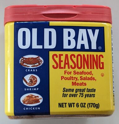 Old Bay Seasoning 12/6 OZ imp