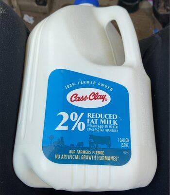 2% Reduced Fat Milk