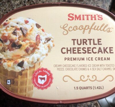 Turtle cheesecake ice cream