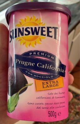 Prugne California front packaging